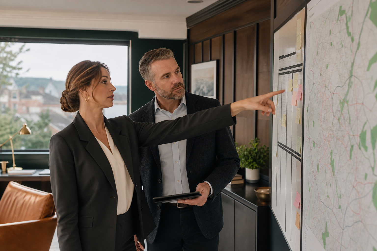 Home-care service model planning